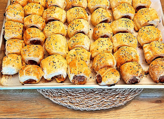 Caramelized Apple & Fennel Pork Sausage Roll (5 pieces)